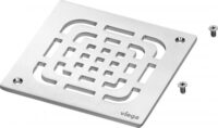 Rost VIEGA 4933.2, 534486 143x143mm, aus Edelstahl massiv