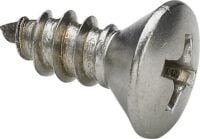 Viega Blechschraube 6176-153 in 4,8x13mm Chromnickelstahl