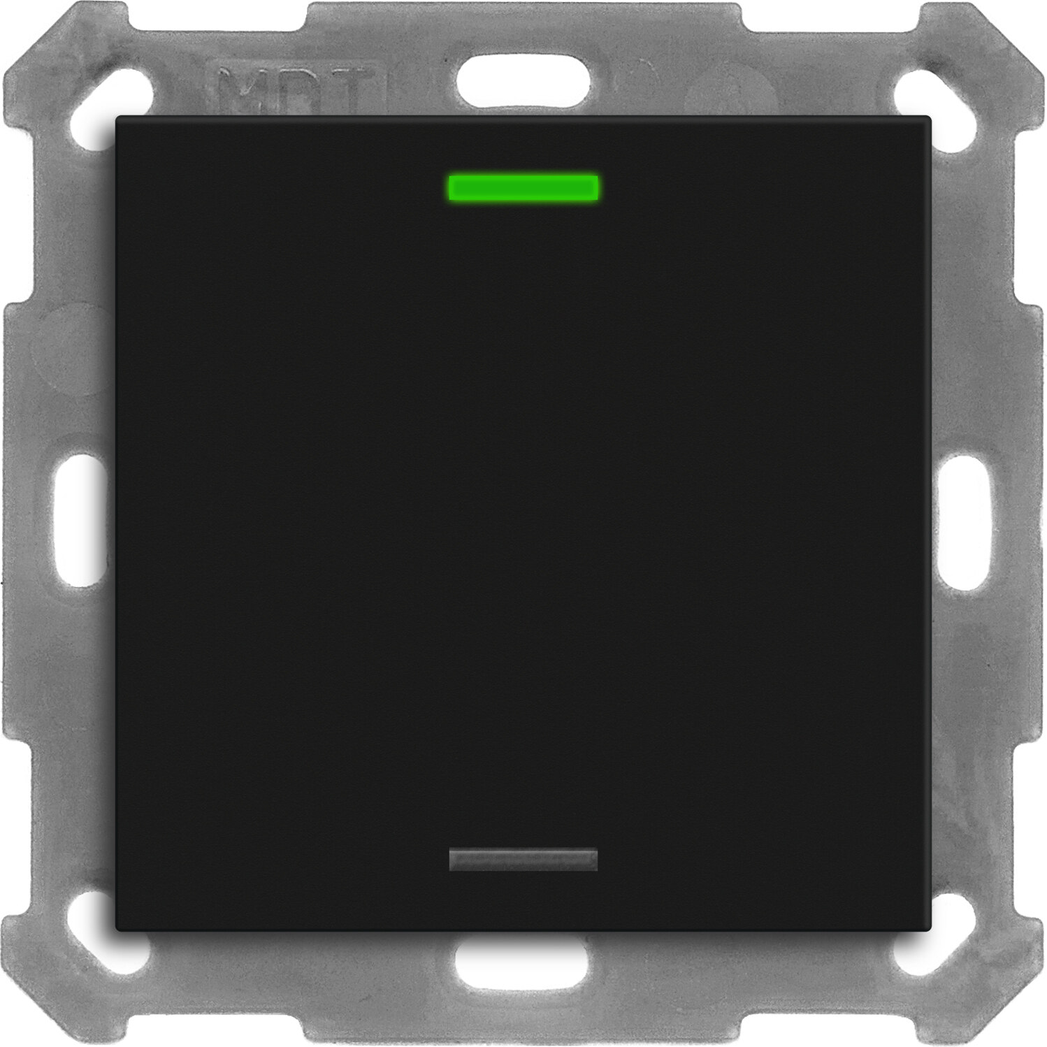 MDT MDT Tastsensor Bussystem KNX- Unterputz schwarz matt 1-fach 2pkt RF-TAL55T106.01