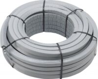 Raxofix Rohr mit Dämmung exzent. Ring 50m 5304.1 - 16x2,2mm Kunststoff grau