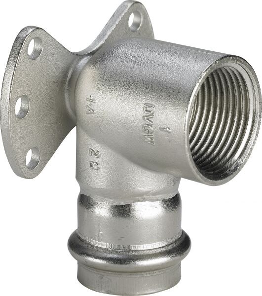 Wandscheibe SANPRESS INOX 2325.5 437275 22x3/4, aus nichtrostendem Stahl