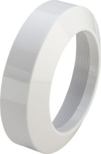 Bild vom Produkt: Rosette 110mm Durchmesser, Hoehe 50mm, PVC weiss