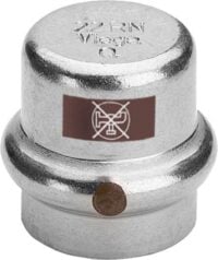 Viega Kappe mit SC Temponox 1756 in 28mm Stahl nichtrostend