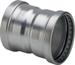 Viega Muffe mit SC Sanpress Inox 2315XLLF in LABS-frei in 108,0mm