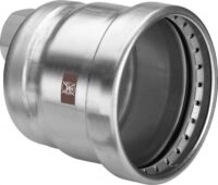 Viega Kappe mit SC Temponox XL 1756XL in 88,9mmxRp3/4Stahl nichtrostend