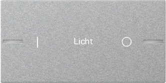 Gira Gira Tastwippe alu Kunststoff Thermopl 2-fach 862226