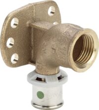 Rotguss-Wandscheibe SANFIX-P 2125.5 303204 ,20x3/4, aus Rotguss