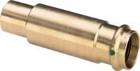 Schiebemuffe SANPRESS Nr.2215.4 588533, 22mm aus Rotguss