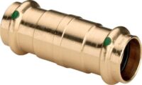 Schiebe-Muffe SANPRESS Nr.2215.5, 122133 28mm aus Rotguss