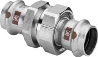 Viega Verschraubung mit SC Temponox 1760 in 28mm Stahl nichtrostend