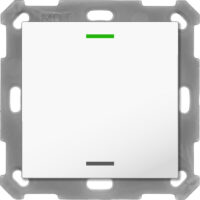 MDT Tastsensor Bussystem KNX- Unterputz reinweiß glänzend 1-fach 2pkt RF-TAL55T102.01