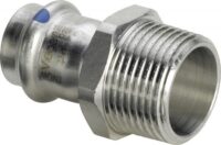 Viega Übergangsst. mit SC Sanpress Inox 2311LF in LABS-frei in 18mm x R1/2