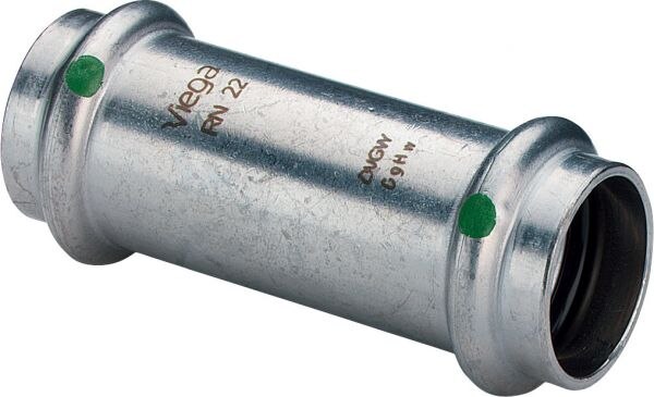 Schiebemuffe SANPRESS INOX 2315.5 436407 28mm, aus nichtrostendem Stahl