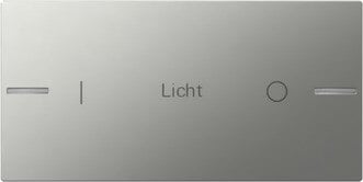 Gira Gira Tastwippe Edelstahl Metall Edst 2-fach 8622600