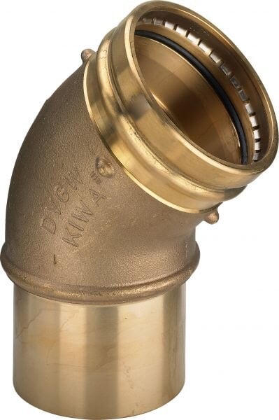 Viega Bogen 45 Grad mit SC Sanpress 2226.1XLLF in LABS-frei in 76,1mm Rg