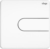 Viega Urinal Ausstellungsplatte VfS 23 8613.29 aus Kunststoff in weiß alpin