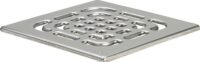 Rost VIEGA 4933.4, 554040 143x143mm aus Edelstahl gezogen