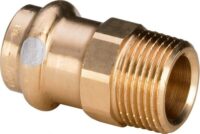 Übergangsstück PROFIPR.S 4511 28x11/4 628765 aus Rotguss, m AG, für Solaranlagen