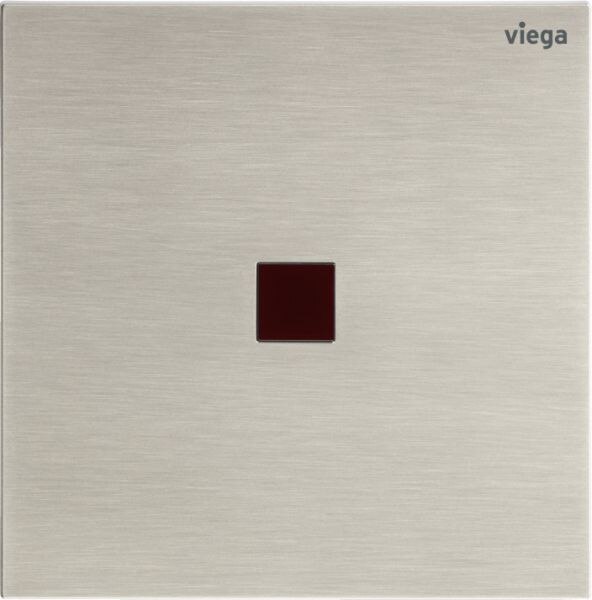 Viega Urinal Ausstellungsplatte VfM 200 8620.29 aus Kunststoff edelstahlfarben