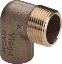 Rotguss-Winkel 94092 G 12x3/8", AG, pro Stück