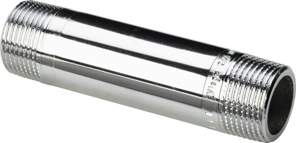 Langnippel 3530 1/2x100, DVGW, verchromt
