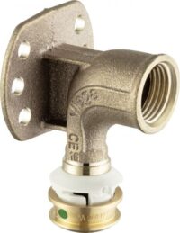 Viega Wandscheibe mit SC Raxofix DN10 5325.51 in DN10 x Rp1/2 Siliziumbronze