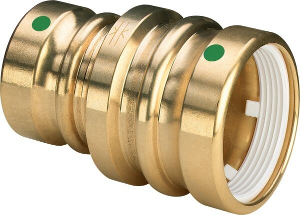 Viega Viega Reduziermuffe mit SC Geopress 9615.2TW in 63x50mm Rotguss