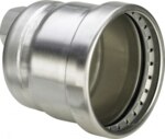 Viega Verschlusskappe SC Sanpress Inox 2356XLLF in LABS-frei in 88,9mm