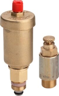 Entlueftungs-Set SANFIX-P 1028, 259440 3/8", für Verteiler aus Messing