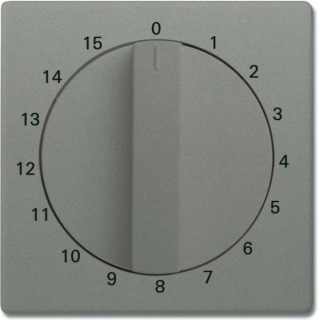 Busch-Jaeger Busch-Jaeger Bedienelement Jalousie grau 1770-803-103 metallic