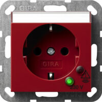 GIRA Steckdose 1f rt glz UP IP20 BSF ÜSS System 55 045102