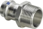 Viega Übergangsst. mit SC Sanpress Inox 2311LF in LABS-frei in 22mm x R3/4