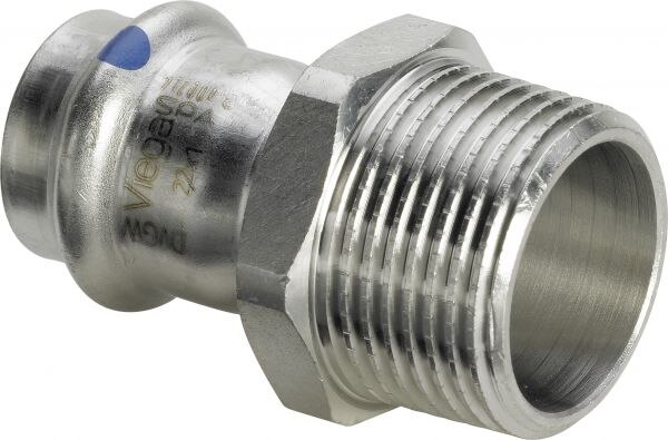Viega Übergangsst. mit SC Sanpress Inox 2311LF in LABS-frei in 22mm x R3/4