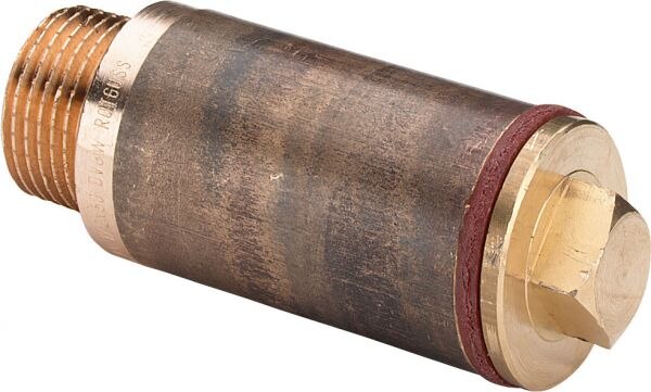 Rotguss-Baustopfen 3527 1/2" x 50mm DVGW