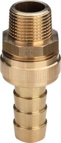 Bild vom Produkt: Messing-Standrohrverschraubung 1/2" mit Aussengewinde, konisch dichtend