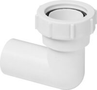 Viega Baugr. Abgangsbogen 6956.98-881 in G1 3/4 x 40mm Kunststoff weiß