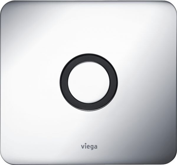 Viega Abdeckplatte 8355.8 in 150x140mm Aluminium edelmatt