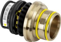 Viega Anschlussstück mit SC Geopress K 9793G in 40mm Kunststoff für Gas