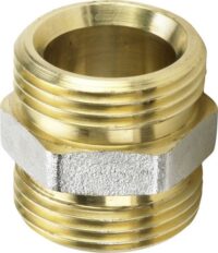 Viega Adapter 1021.5 in G3/4x3/4 Messing vernickelt