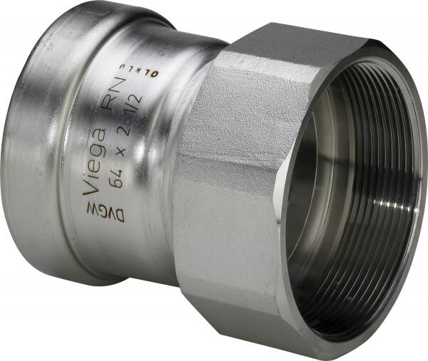 Übergangsstück SANPRESS INOX 2312XL 88,9x3, IG, 619978, a nichtrostendem Stahl