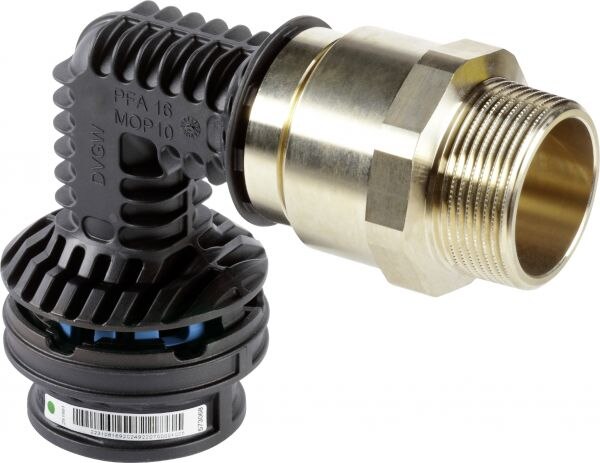 Viega Anschlussbogen SC Geopress K 9720.1TW in 32 x R1 1/2 Kunststoff