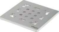 Rost VISIGN RS2 VIEGA 4928.2, 492298 94x94mm, aus Edelstahl massiv
