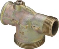 Gaszaehler-Anschluss Stck VIE.G2329 531508 1"xG2, mit Pruefschraube verzinkt