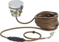 Viega Bedienelement Multiplex Trio E 6146.210 in Messing verchromt