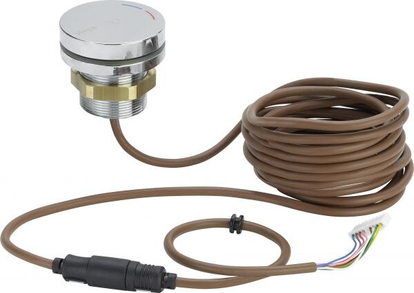 Viega Bedienelement Multiplex Trio E 6146.210 in Messing verchromt