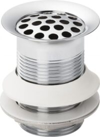 Schaftventil VIEGA 5216.1 112936 11/4"x60x70mm, mit Sieb, ohne Ueberl., verchr