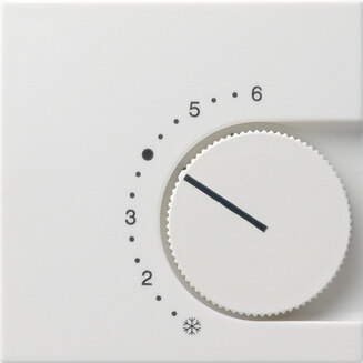 Gira Gira Drehknopf Raumtemp reinweiß glänzend System 55 149003 diverse Symbole