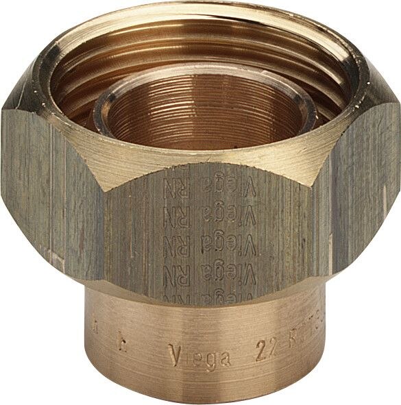 Rotguss Verschraubung 94384 G 12x1/2", konischdichtend