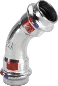 Viega Bogen 45 Grad mit SC Prestabo 1126LF in LABS-frei in 22mm