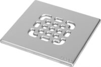 Rost VIEGA 4933.5, 554866 143x143mm, aus Edelstahl gezogen